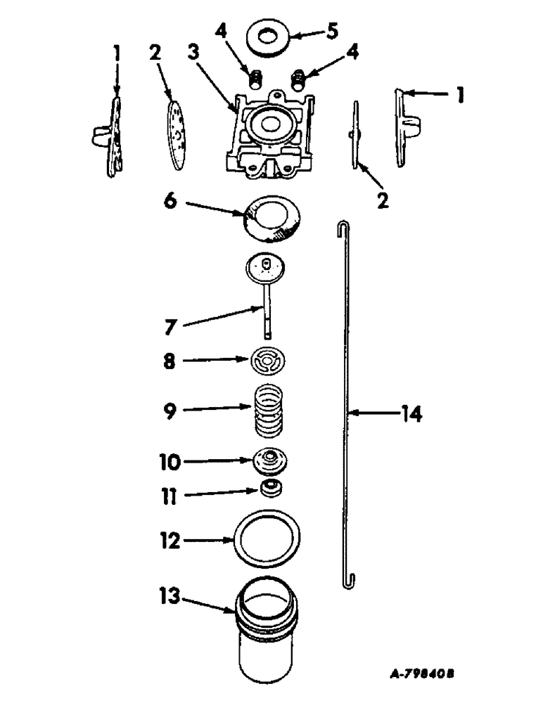 Схема запчастей Case IH 400 - (K-23) - LIQUID FERTILIZER FLOW CONTROL VALVE 