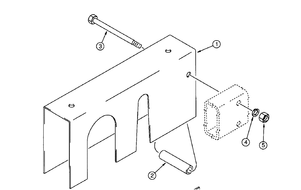 Схема запчастей Case IH 955 - (9B-72[A]) - DRIVE WHEEL CHAIN GUARD - ALL VERTICAL FOLD PLANTERS (09) - CHASSIS/ATTACHMENTS