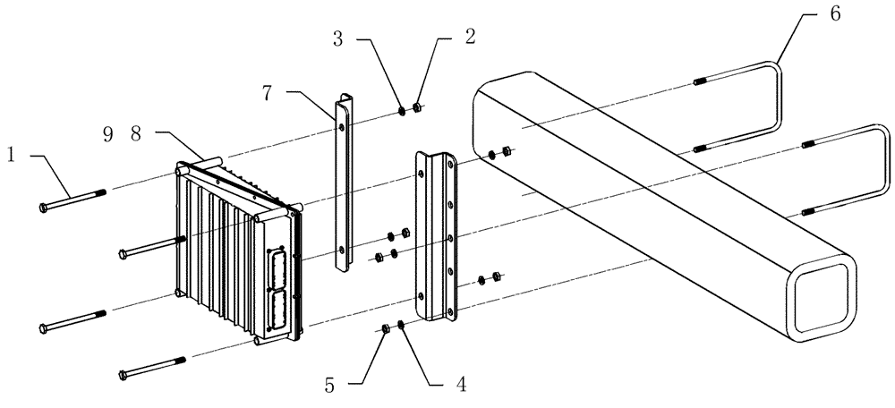 Схема запчастей Case IH ADX2230 - (A.50.A[38]) - FLOW REMOTE MODULE AND MOUNTING A - Distribution Systems