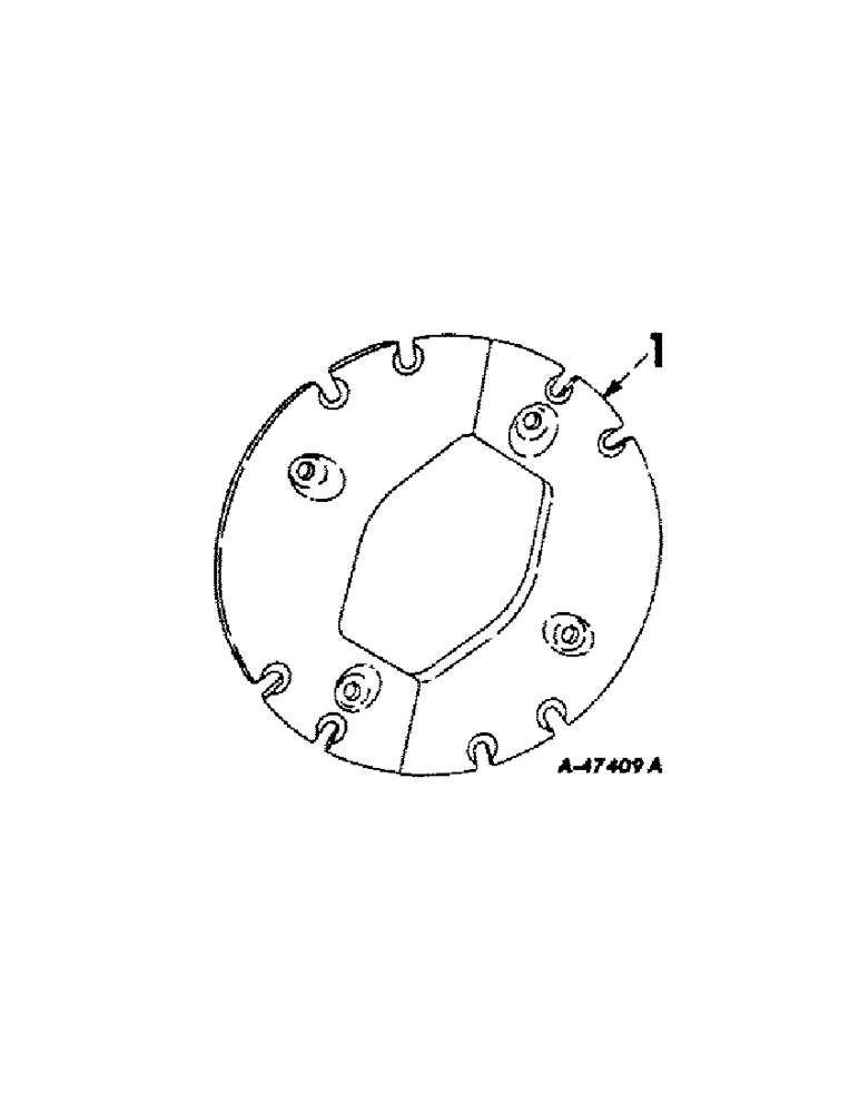 Схема запчастей Case IH 2656 - (L-13[A]) - WHEELS AND WHEEL WEIGHTS, REAR WHEEL WEIGHTS, SPLIT TYPE, FOR CAST TYPE REAR WHEELS Wheels & Wheel Weights