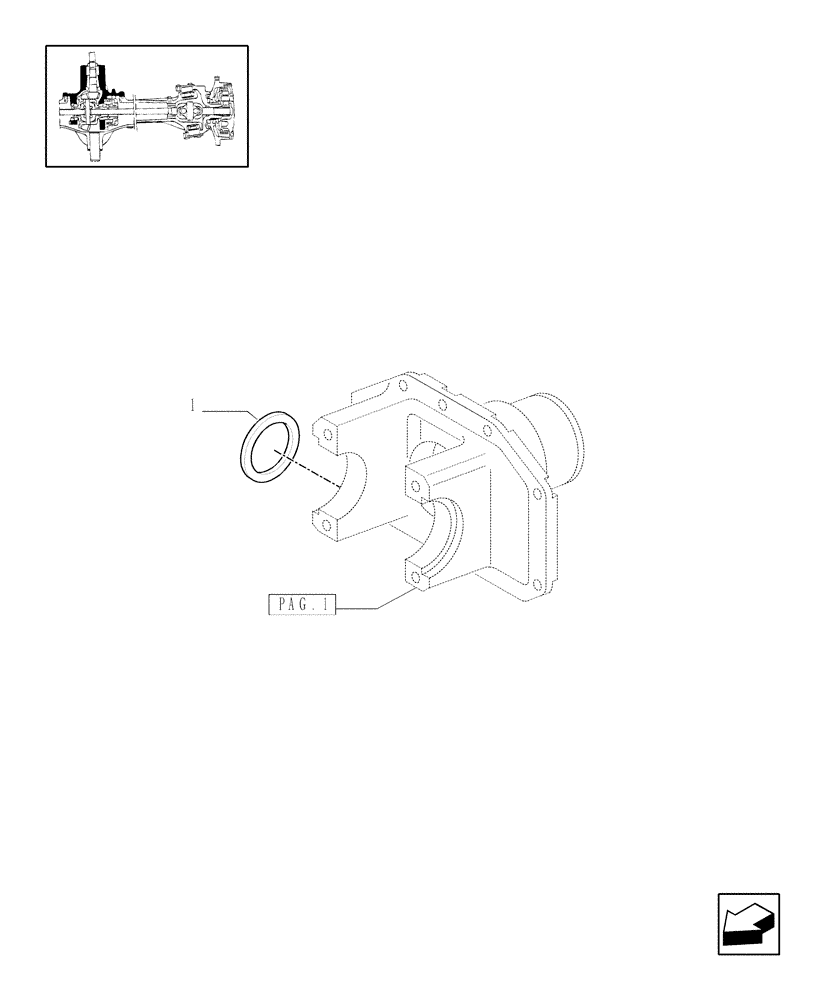 Схема запчастей Case IH MXM140 - (1.40.9/05[02]) - (VAR.519-520) CLASS 4 4WD FRONT AXLE WITH SUSPENSIONS AND "TERRALOCK" - SUPPORT (04) - FRONT AXLE & STEERING