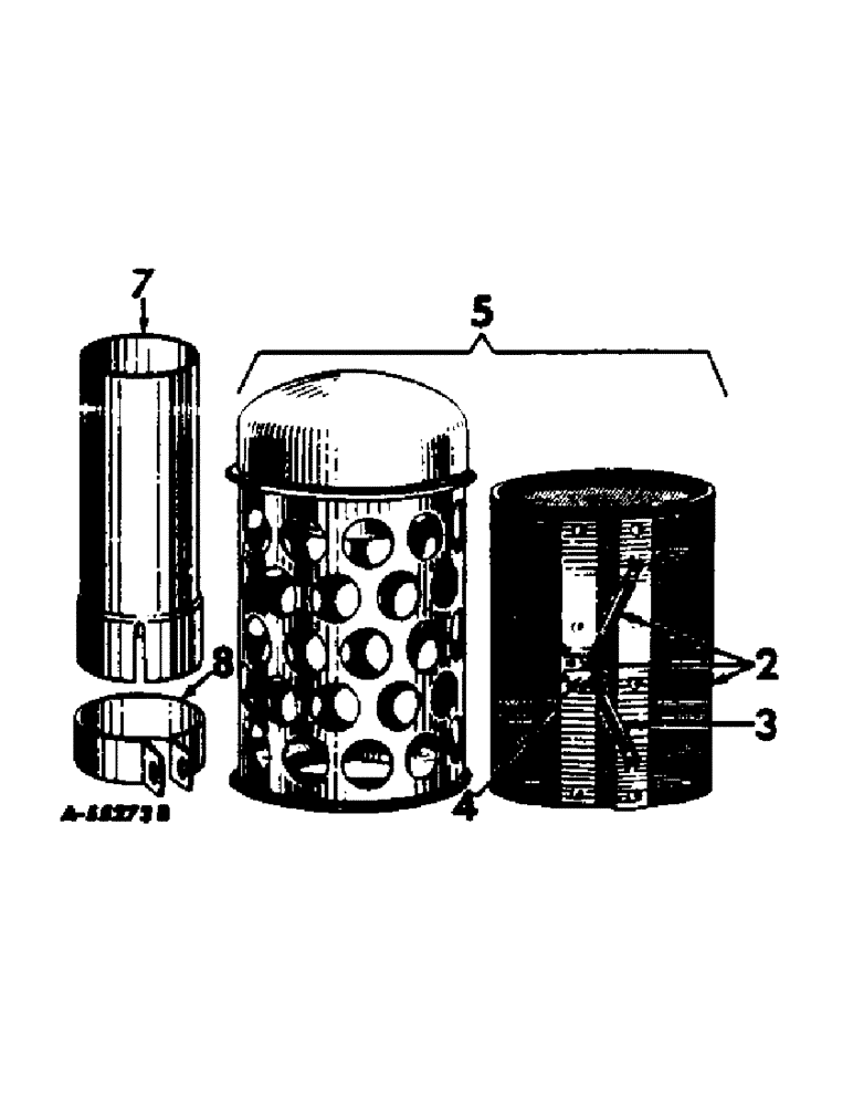 Схема запчастей Case IH 460 - (027) - FUEL SYSTEM, PRE-SCREENER, FARMALL 460 SERIES (02) - FUEL SYSTEM