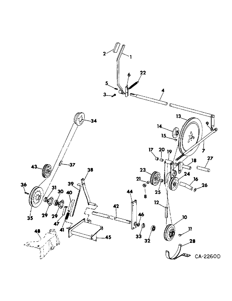 Схема запчастей Case IH 715 - (26-12) - GRAIN TANK, GRAIN UNLOADER DRIVE Grain Tank