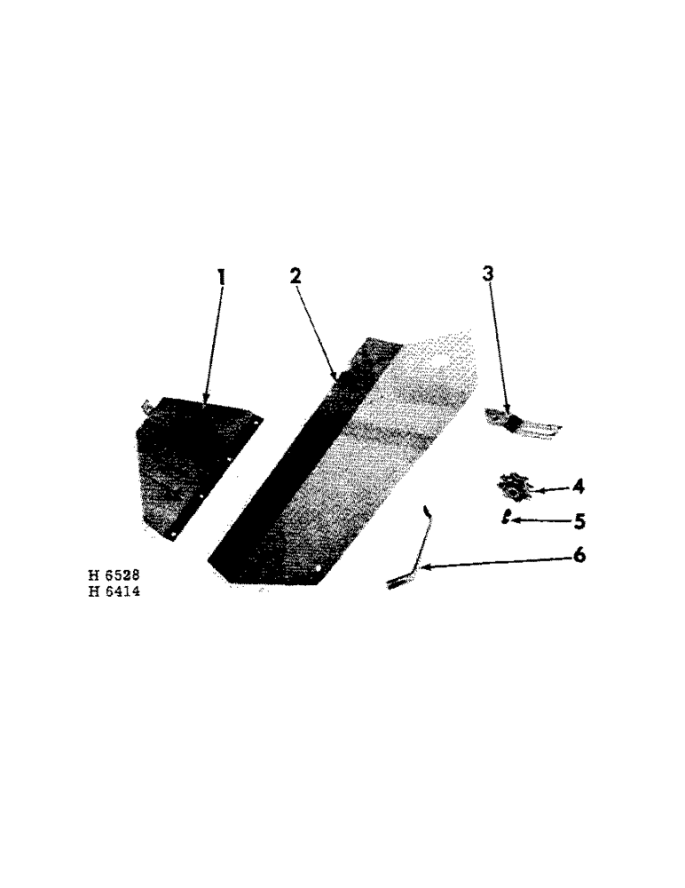 Схема запчастей Case IH 150 - (E-18[A]) - UPPER BEATER CHAIN SHIELD 