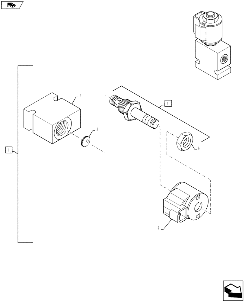 Схема запчастей Case IH RB464 - (18.85[5]) - DIA KIT, DENSITY CYLINDER SYSTEM BYPASS, HYDRAULIC MANIFOLD (18) - ACCESSORIES