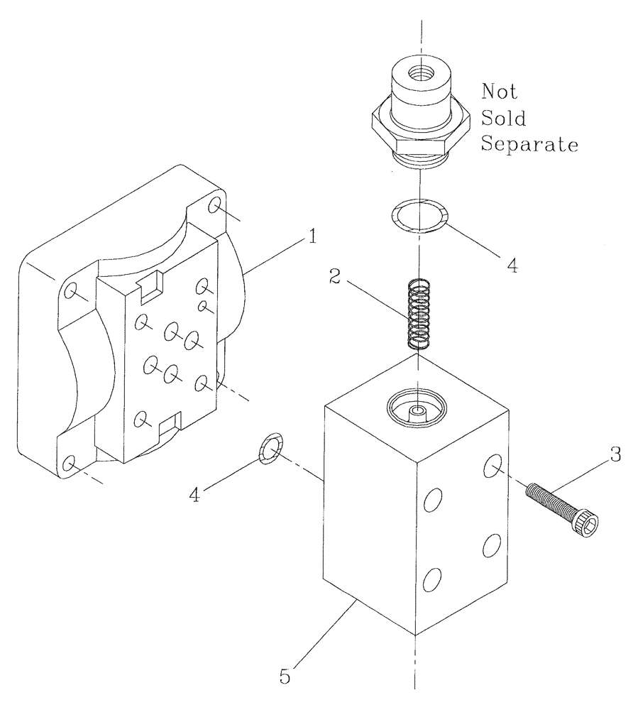 Схема запчастей Case IH 7700 - (B05[23]) - HYDRAULIC PILOT VALVE Hydraulic Components & Circuits