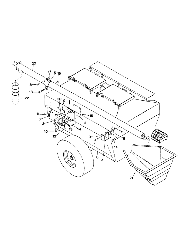 Схема запчастей Case IH AS1502 - (71) - AUGER ASSEMBLY (77) - SEEDING/PLANTING