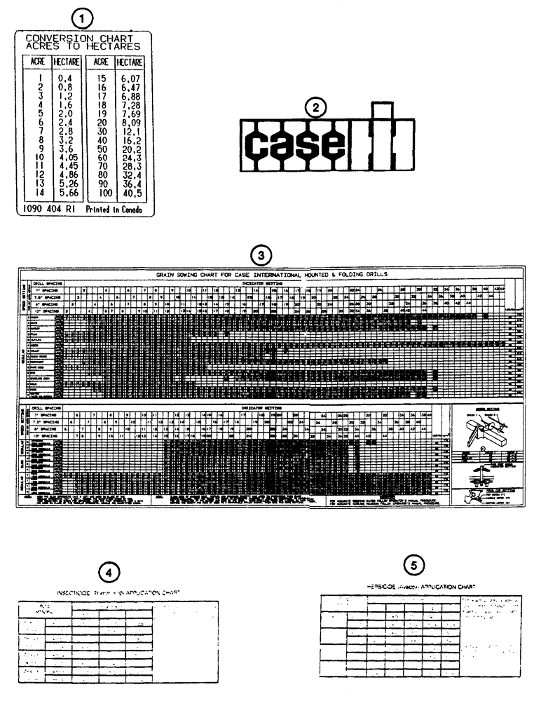 Схема запчастей Case IH 5400 - (9-110) - DECALS (09) - CHASSIS