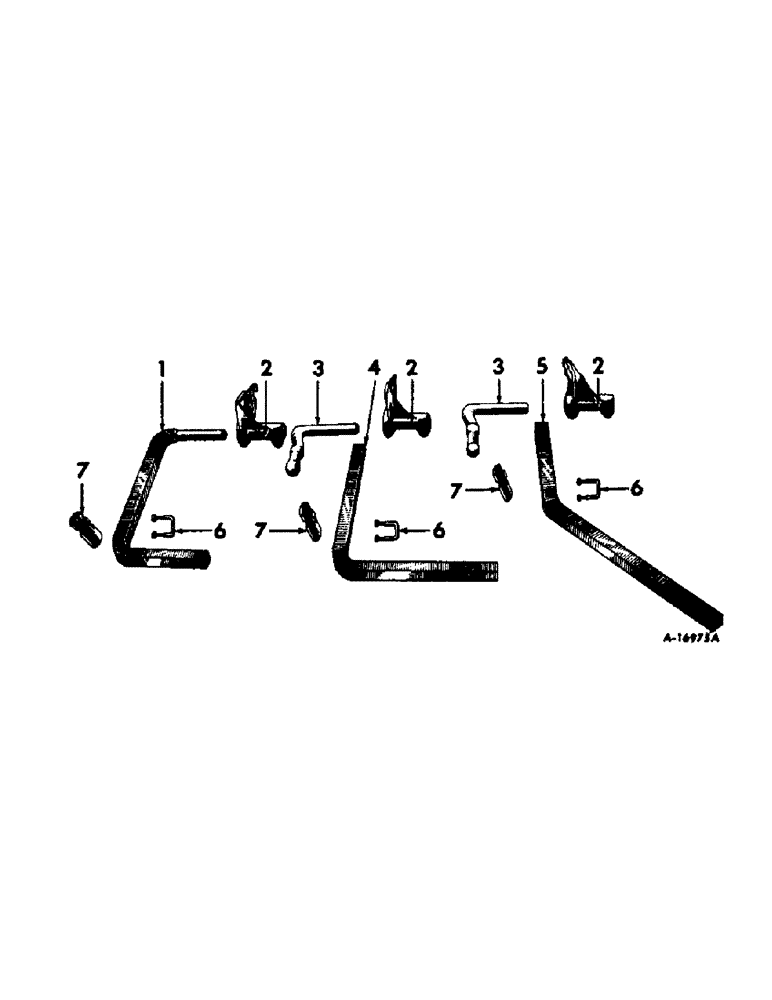 Схема запчастей Case IH 452 - (T-18) - GANG BEAMS, REAR SECTION 