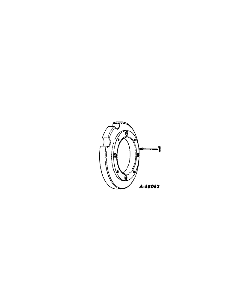 Схема запчастей Case IH 1256 - (L-07[B]) - WHEELS AND WHEEL WEIGHTS, REAR WHEEL WEIGHTS, ONE PIECE Wheels & Wheel Weights