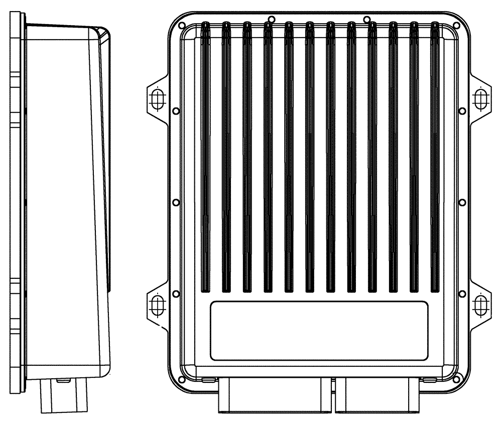 Схема запчастей Case IH TITAN 3020 - (10-028) - NAV II CONTROLLER Options