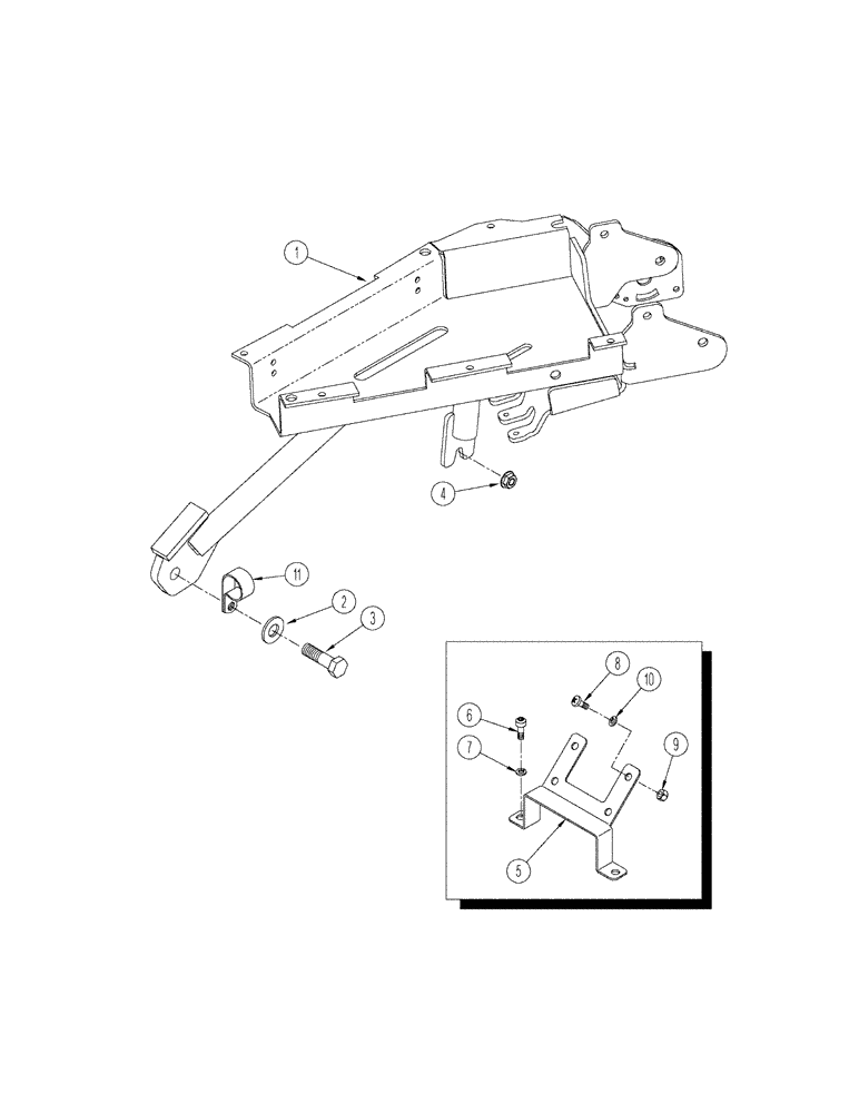 Схема запчастей Case IH STEIGER 385 - (09-18) - CONSOLE - RIGHT-HAND ARMREST, MANUAL (09) - CHASSIS