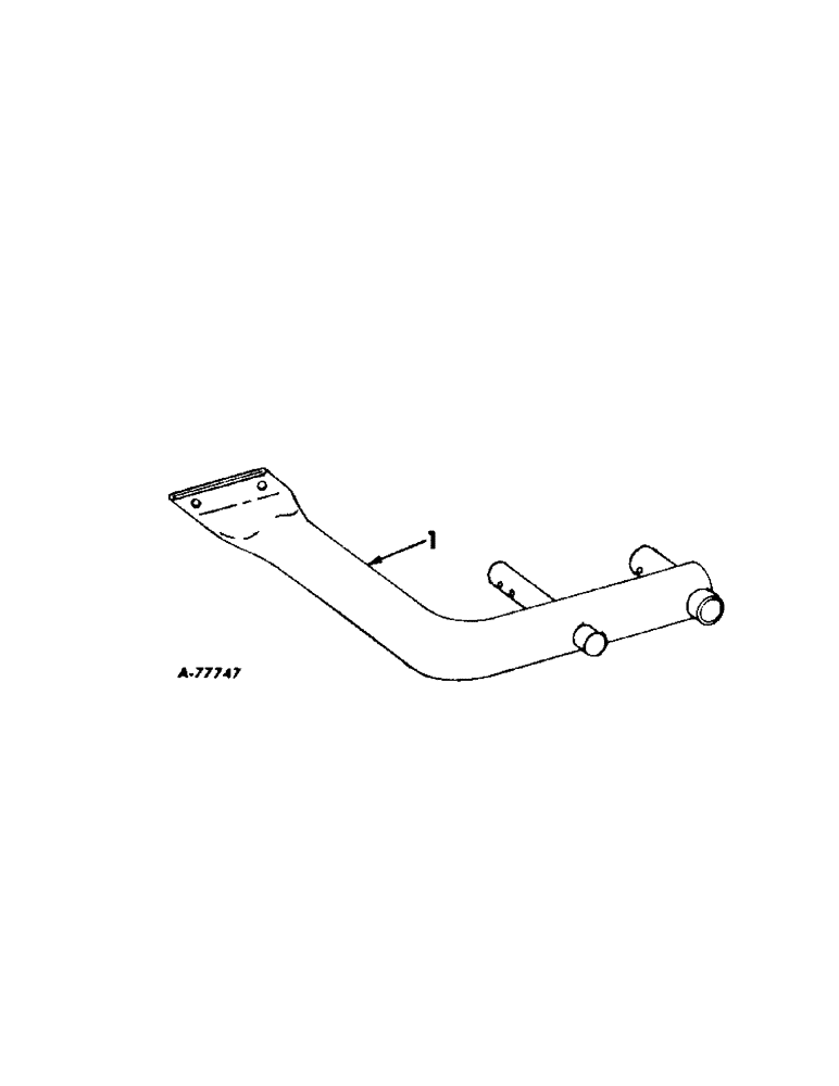 Схема запчастей Case IH 15 - (B-13[A]) - LEFT WHEEL RELOCATING ATTACHMENT FOR 420 BALER 