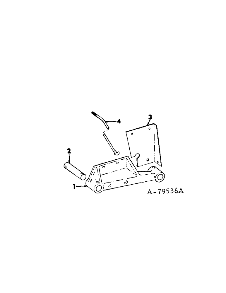 Схема запчастей Case IH 15 - (B-13) - LEFT WHEEL RELOCATING ATTACHMENT, FOR 37, 47, 400 STANDARD, 428, 430, 435, 440 AND 445 BALERS 