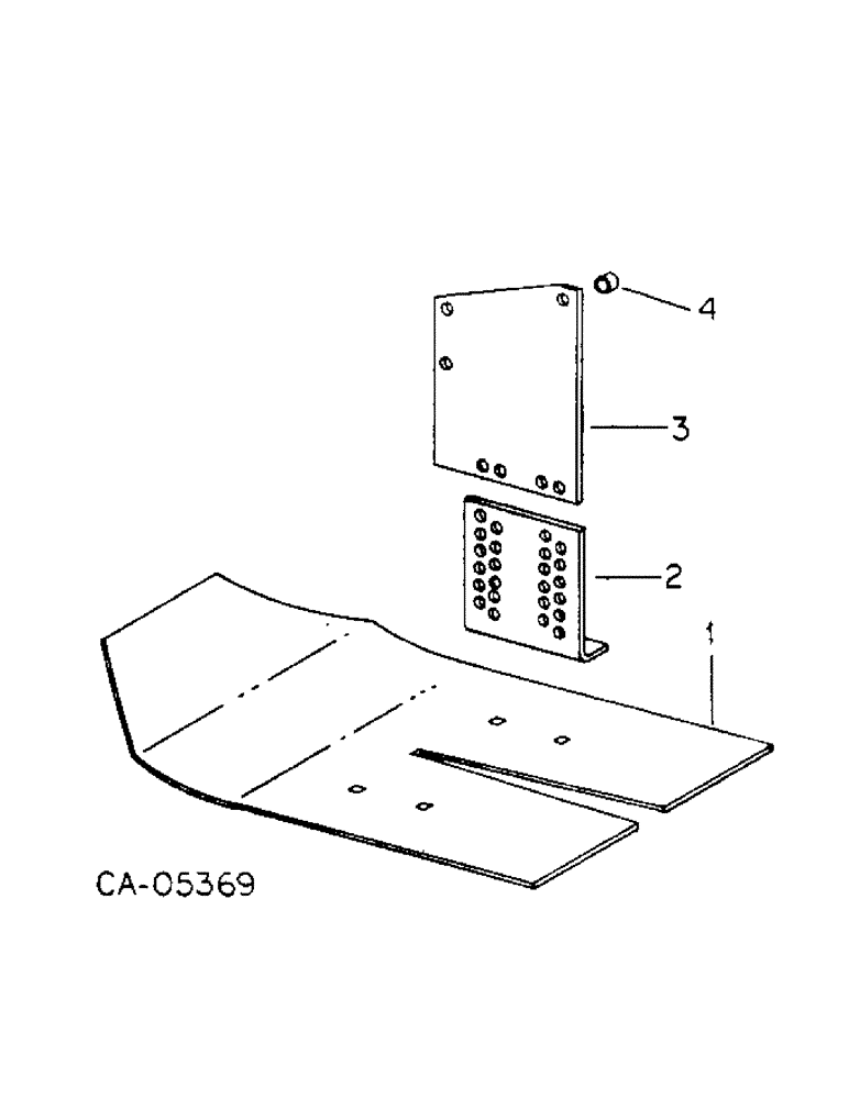 Схема запчастей Case IH 295 - (Z-15[A]) - GAUGE SHOE ATTACHMENT, QUANTITIES SHOWN ARE PER UNIT 