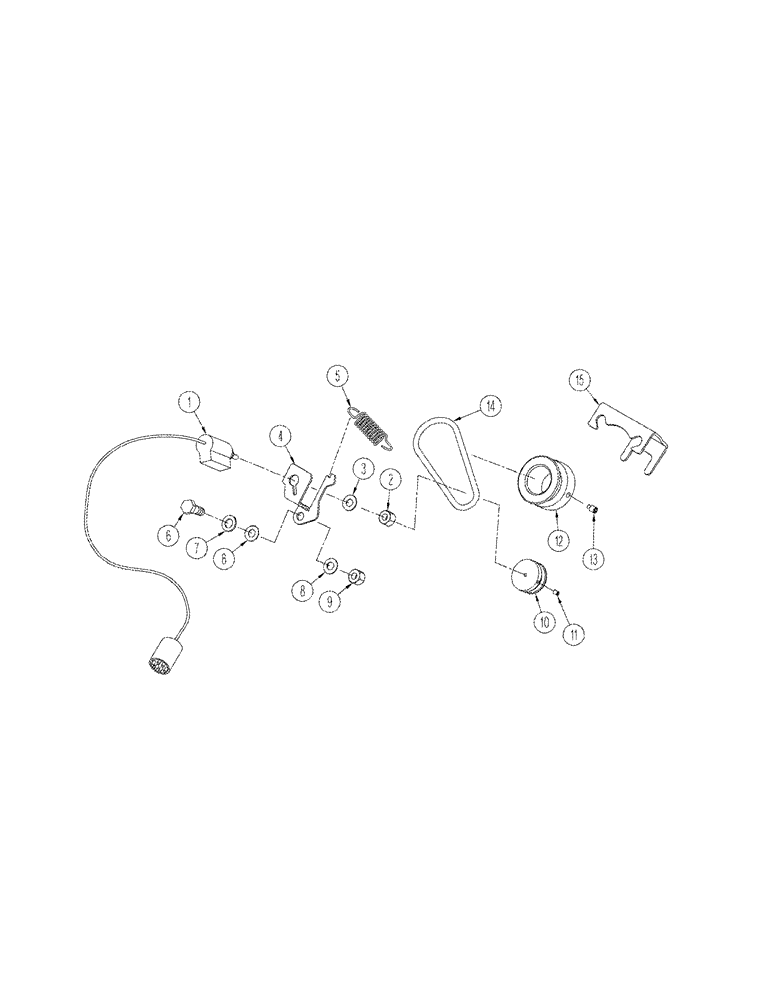 Схема запчастей Case IH STX325 - (05-06[03]) - ENCODER (05) - STEERING