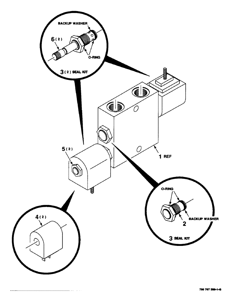 Схема запчастей Case IH 8820 - (9-116) - VALVE ASSEMBLY, CONTROL, REEL LIFT, 700707590 VALVE ASSEMBLY, CONTROL, REEL LIFT COMPLETE (35) - HYDRAULIC SYSTEMS