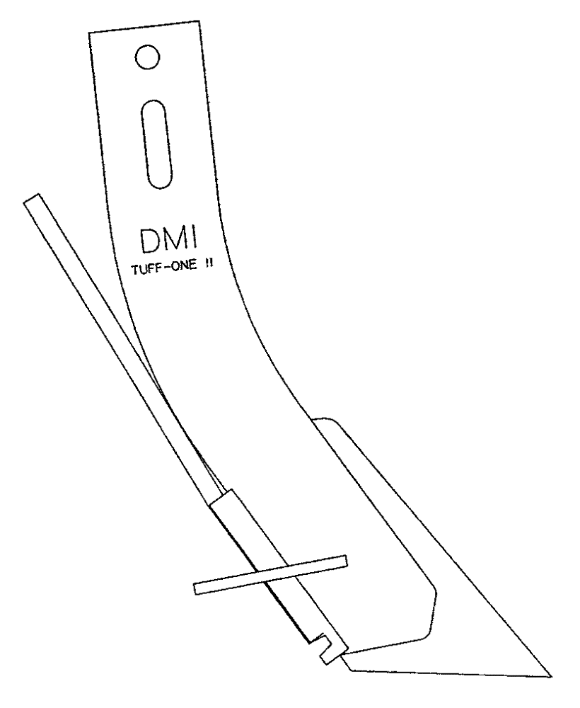 Схема запчастей Case IH NPX5300 - (75.200.04) - STANDARD FORWARD SWEPT KNIVES (09) - CHASSIS/ATTACHMENTS