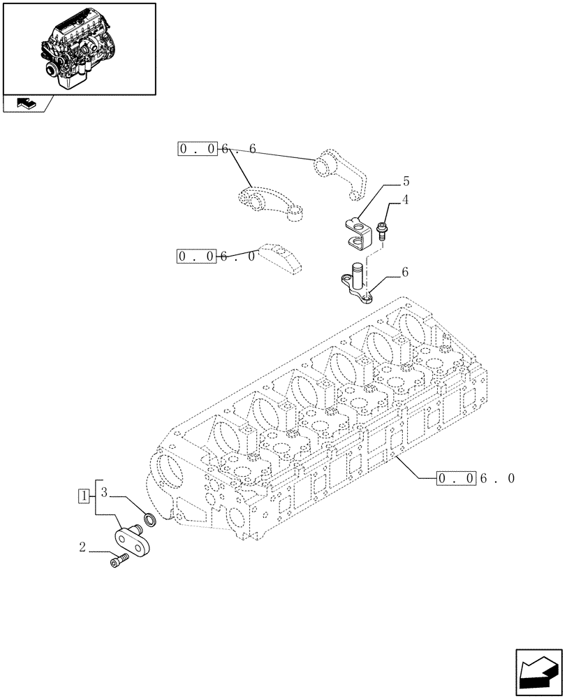 Схема запчастей Case IH F3AE0684N E907 - (0.37.0) - ENGINE EXHAUST BRAKE (504053957) 