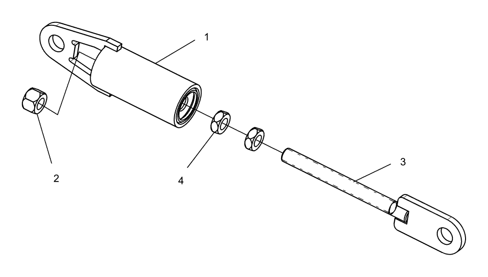 Схема запчастей Case IH 1260 - (39.100.24) - FRAME - MARKER, LINKAGE ASSEMBLY LIGHT (39) - FRAMES AND BALLASTING