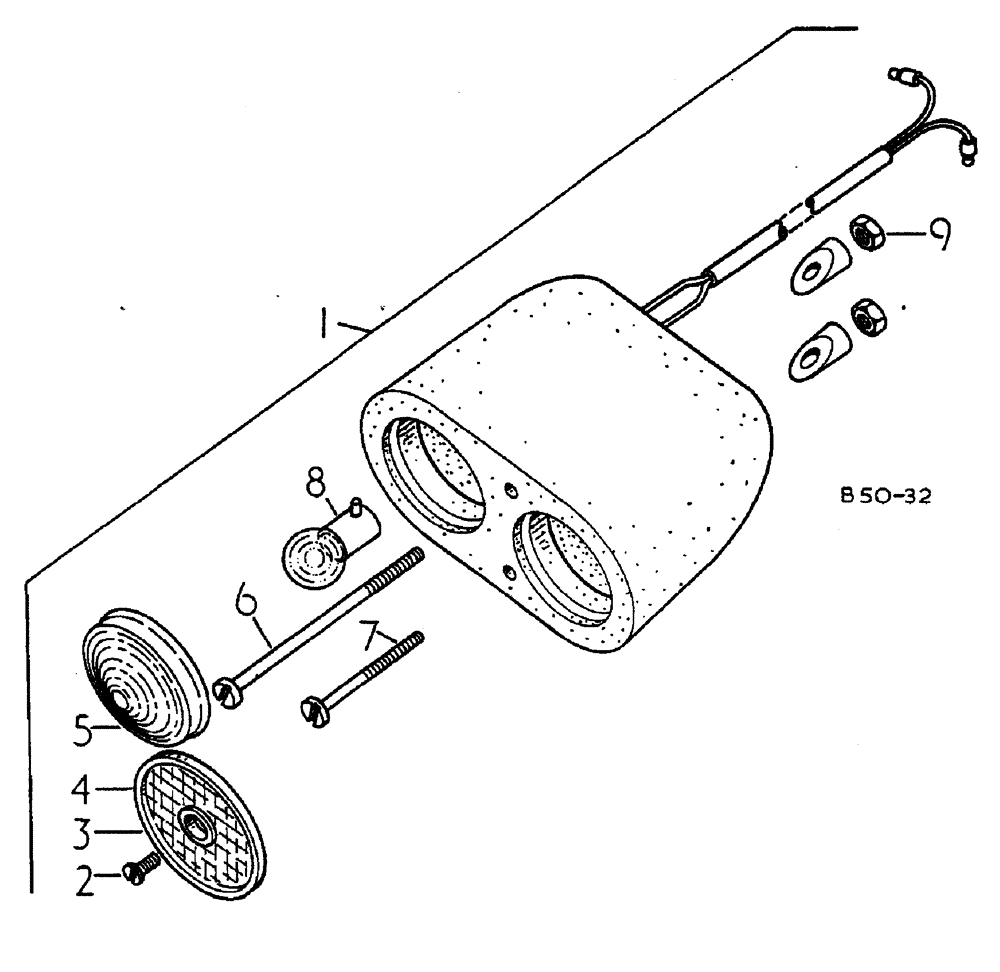 Схема запчастей Case IH 884 - (08-020) - STOP/TAIL LIGHTS - TRACTORS W/FLAT TOP FENDERS (06) - ELECTRICAL