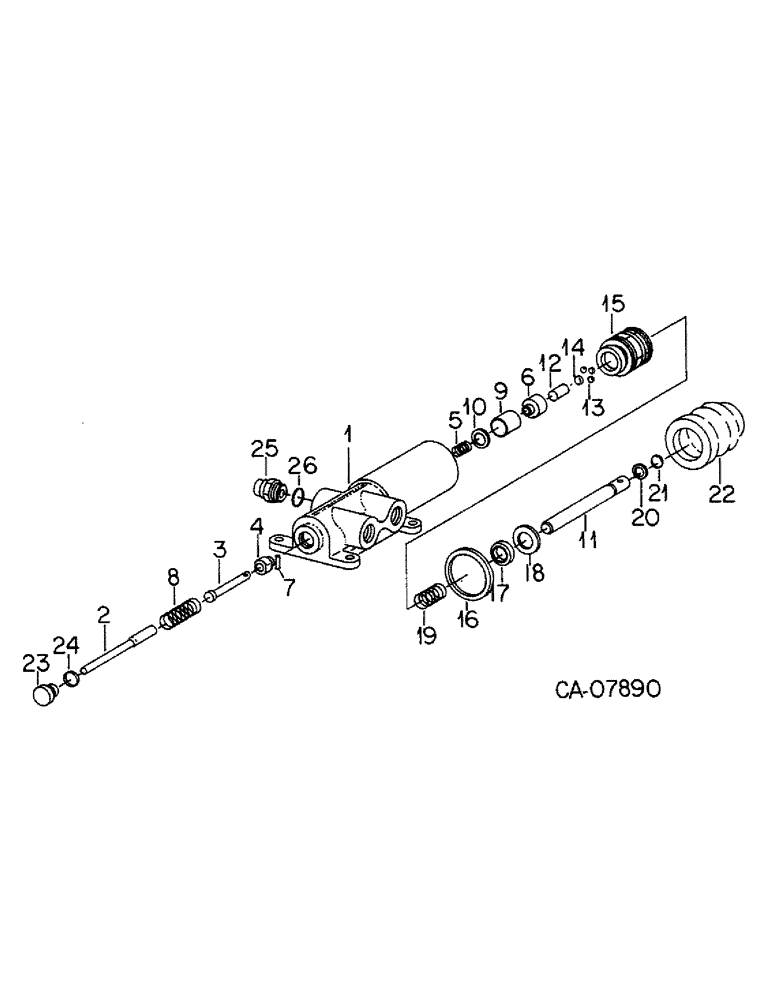 Схема запчастей Case IH 5088 - (10-17) - HYDRAULICS, INDEPENDENT POWER TAKE-OFF VALVE (07) - HYDRAULICS