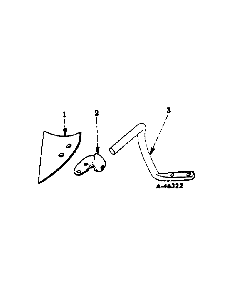 Схема запчастей Case IH 540 - (AB-10[A]) - COMBINATION STEEL JOINTER, FOR HEAVY-DUTY ROLLING COLTER, ONE PER FURROW 