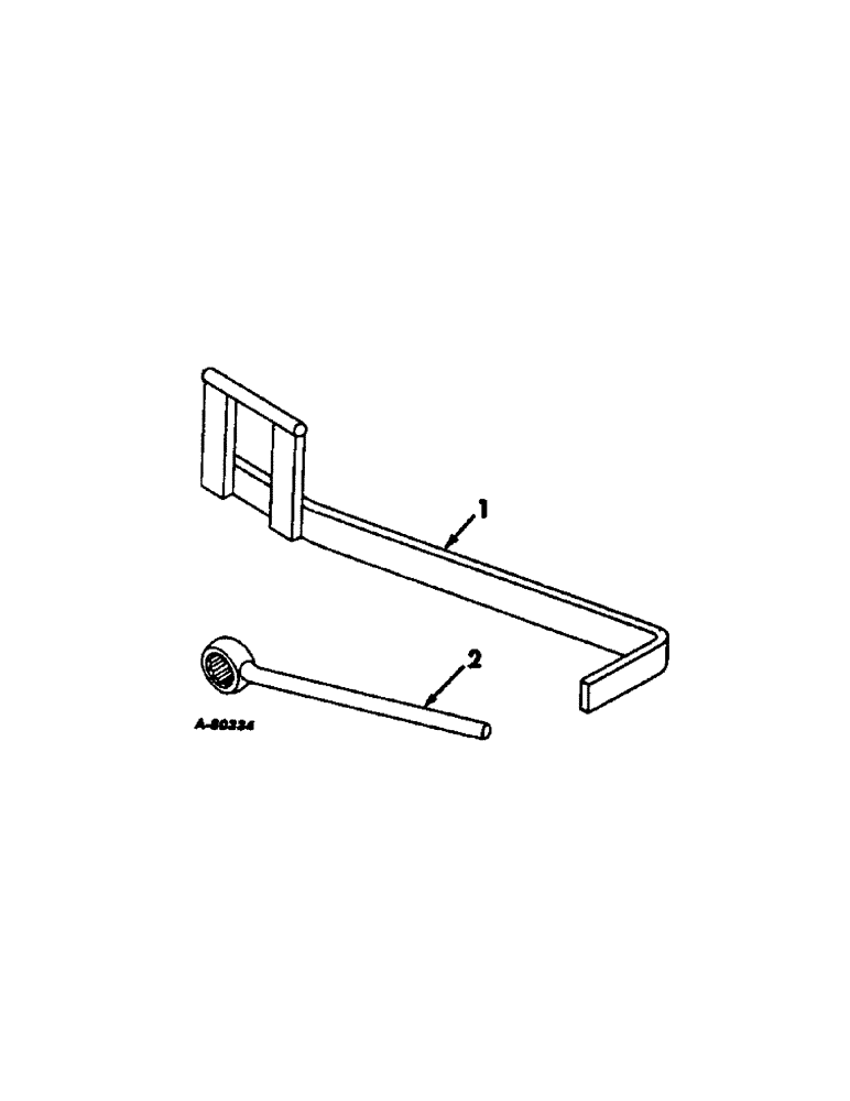 Схема запчастей Case IH 46 - (G-10[A]) - ARBOR BOLT TOOL PACKAGE 