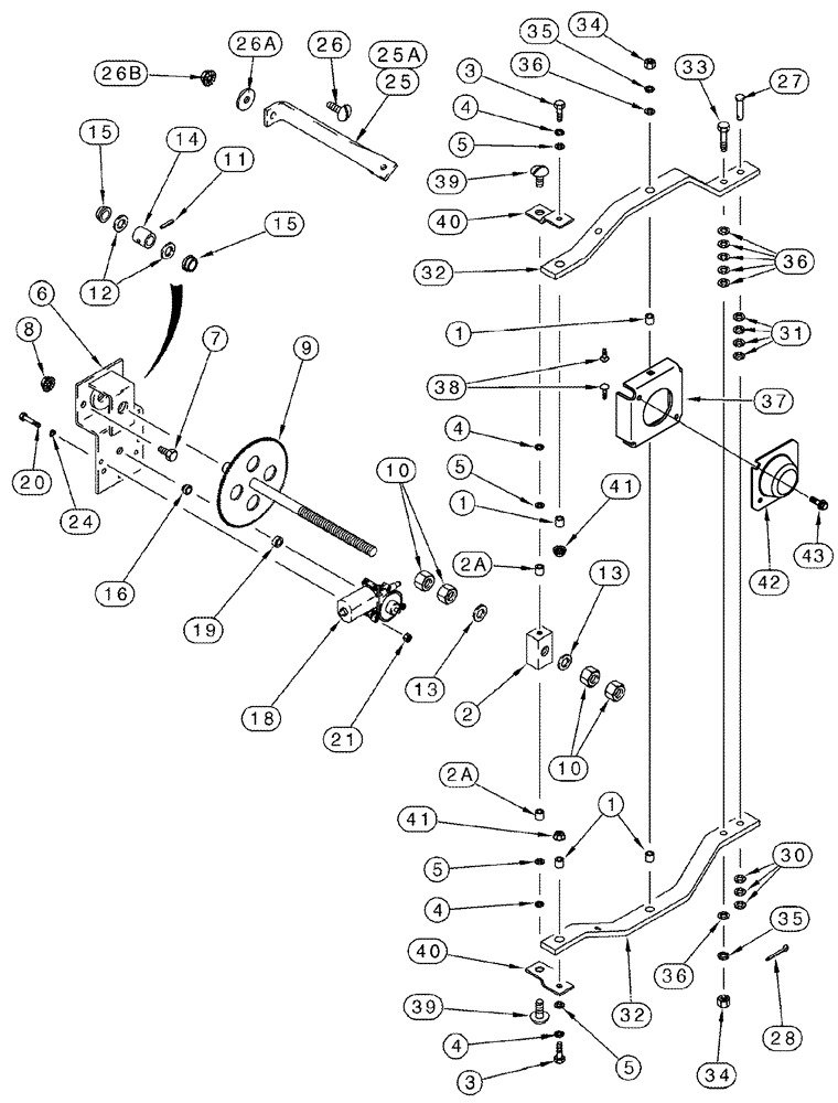 Схема запчастей Case IH 2388 - (09C-07) - CLEANING FAN - DRIVE SPEED CONTROL (15) - BEATER & CLEANING FANS