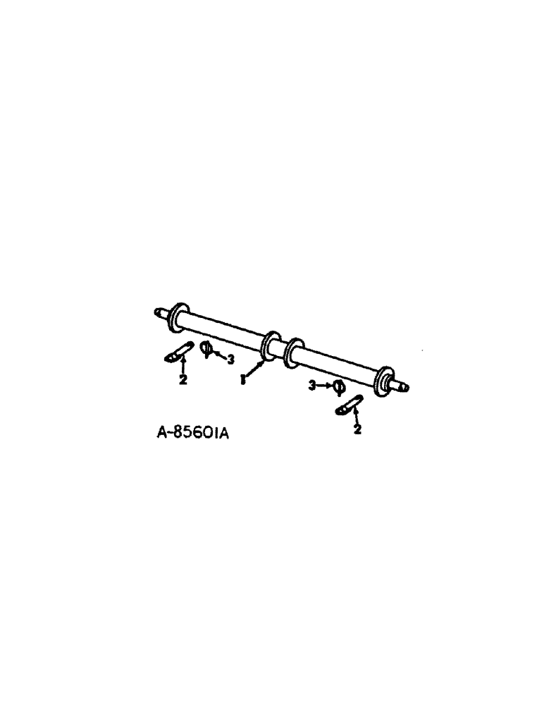 Схема запчастей Case IH 133 - (A-26[A]) - THREE-POINT QUICK ATTACHABLE HITCH CATEGORY II UNITS D THROUGH L, N AND R THROUGH AD, AH, AP, AQ, AS, AT AND AU (09) - CHASSIS