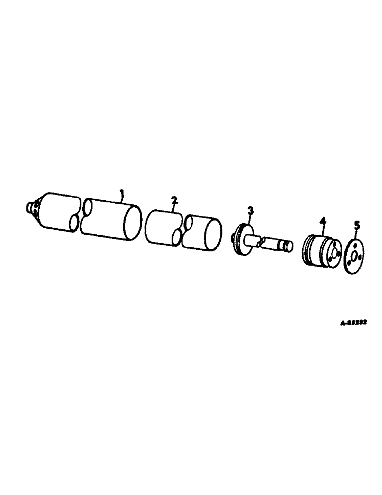 Схема запчастей Case IH 95 - (10-17) - HYDRAULICS, STEERING CYLINDER (07) - HYDRAULICS