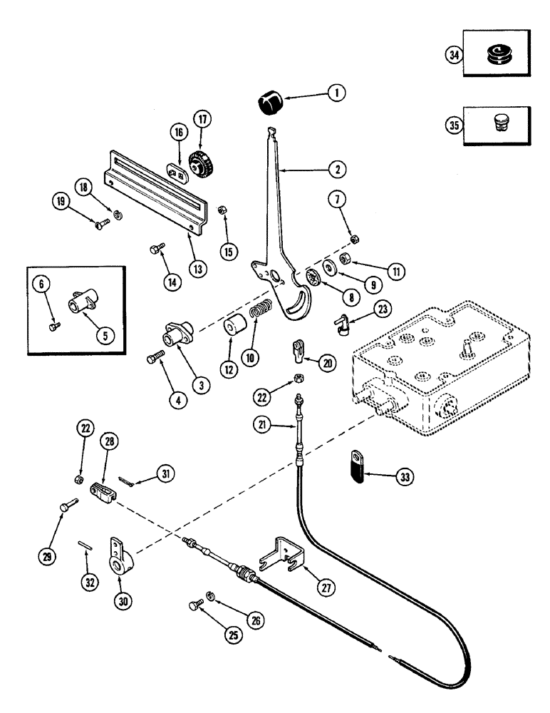 Схема запчастей Case IH 2090 - (8-460) - HITCH DEPTH CONTROL LINKAGE (08) - HYDRAULICS