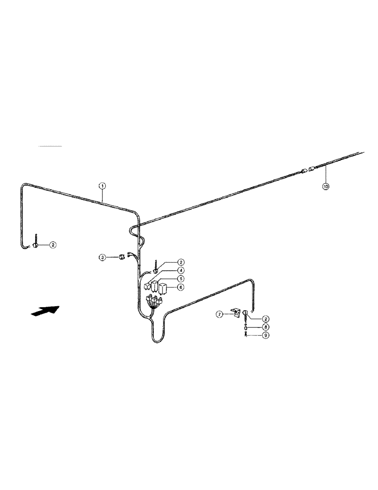 Схема запчастей Case IH 110 - (112) - BALE STACKER, ELECTRIC FLAP MONITOR (VAR.9045) (17) - BALE STACKER