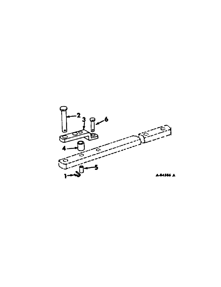 Схема запчастей Case IH 21206 - (K-04[1]) - DRAWBARS AND HITCHES, HAMMER STRAP, TRACTORS WITH THREE POINT HITCH AND TELESCOPING DRAWBAR Drawbars & Hitches