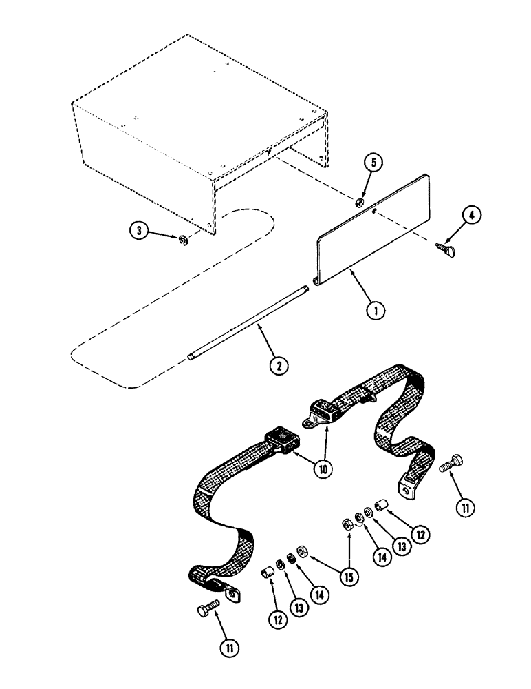 Схема запчастей Case IH 2090 - (9-514) - TOOL BOX (09) - CHASSIS/ATTACHMENTS