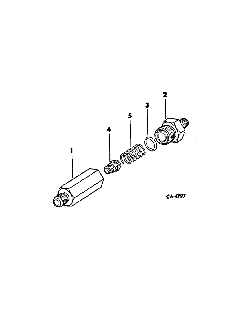 Схема запчастей Case IH 4786 - (10-11) - HYDRAULICS, OIL COOLER BY-PASS VALVE (07) - HYDRAULICS