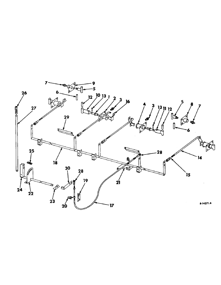 Схема запчастей Case IH 429N - (D-13) - STALK ROLL CONTROL (58) - ATTACHMENTS/HEADERS