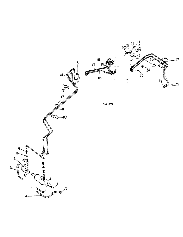 Схема запчастей Case IH 674 - (10-09) - POWER STEERING, DANFOSS, S/N 101955 AND UP (07) - HYDRAULICS