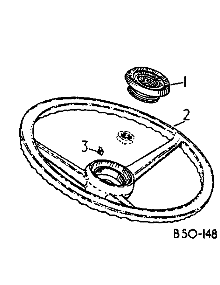 Схема запчастей Case IH 884 - (10-02) - STEERING WHEEL (07) - HYDRAULICS