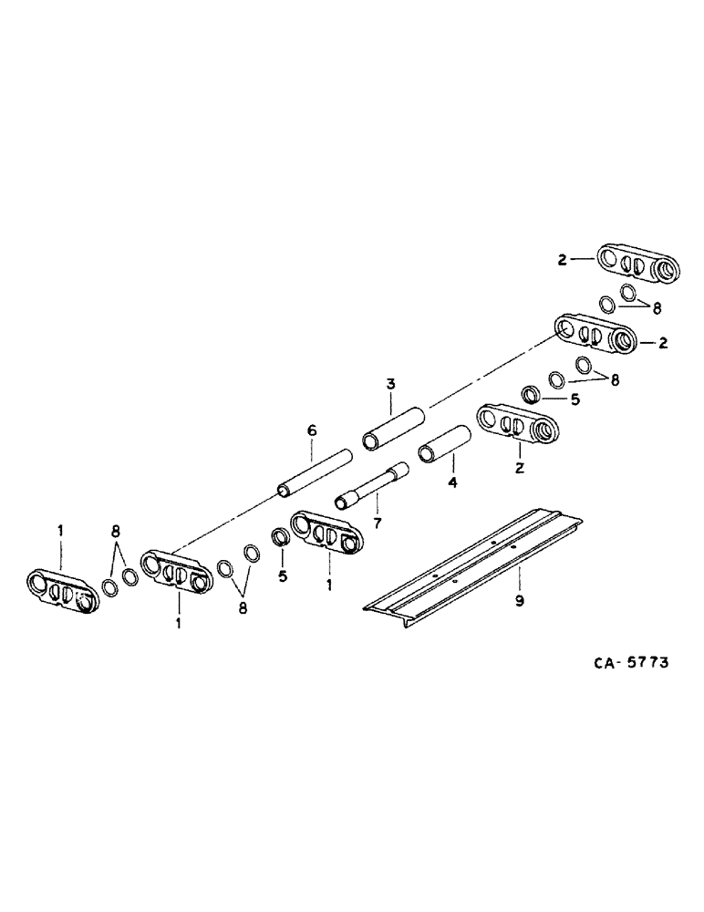 Схема запчастей Case IH 1460 - (15-06) - WHEEL AND TRACTION, TRACK CHAIN Wheels & Traction