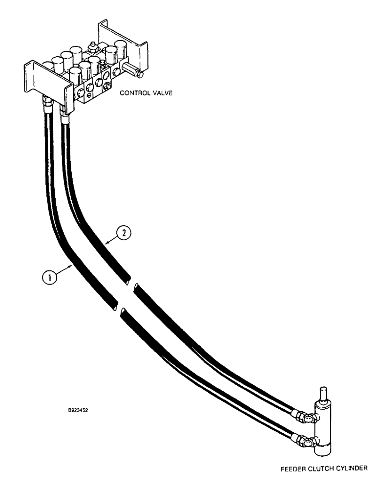 Схема запчастей Case IH 1666 - (1-30) - PICTORIAL INDEX, FEEDER CLUTCH SYSTEM (00) - PICTORIAL INDEX