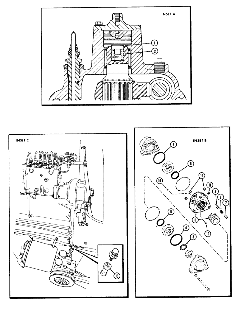 Схема запчастей Case IH 930-SERIES - (081C) - STEERING GEAR STABILITY KIT, WESTERN MODELS, USED WITH A34623 STEERING GEAR ONLY (05) - STEERING