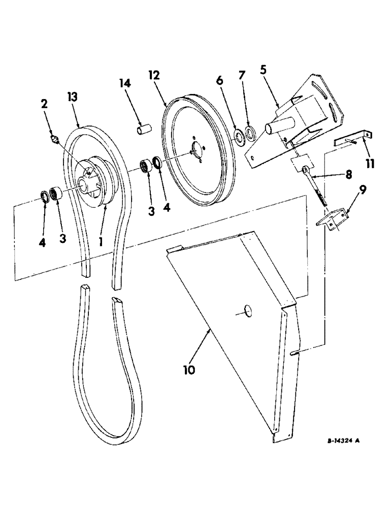 Схема запчастей Case IH 403 - (328) - STRAW CHOPPER, SLOW SPEED ATTACHMENT, FOR USE IN CORN (73) - RESIDUE HANDLING