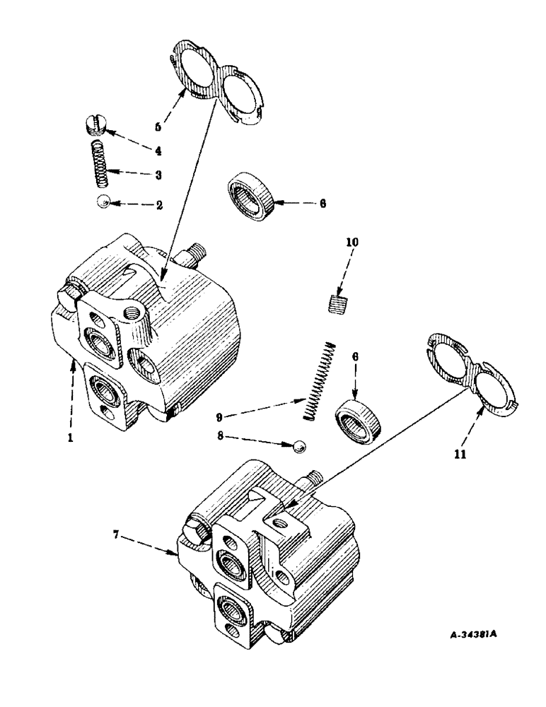 Схема запчастей Case IH 200 - (251) - HYDRAULIC SYSTEM, HYDRAULIC PUMP (07) - HYDRAULIC SYSTEM