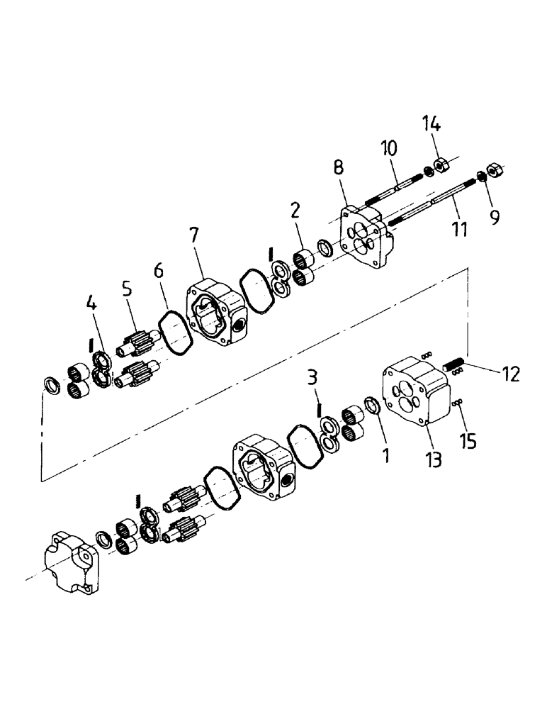 Схема запчастей Case IH 7700 - (B04-13) - FLOW DIVIDER Hydraulic Components & Circuits