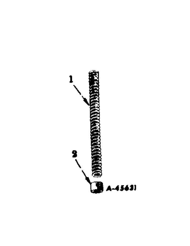 Схема запчастей Case IH 465A - (W-23[A]) - PRESSURE SPRING ATTACHMENT 