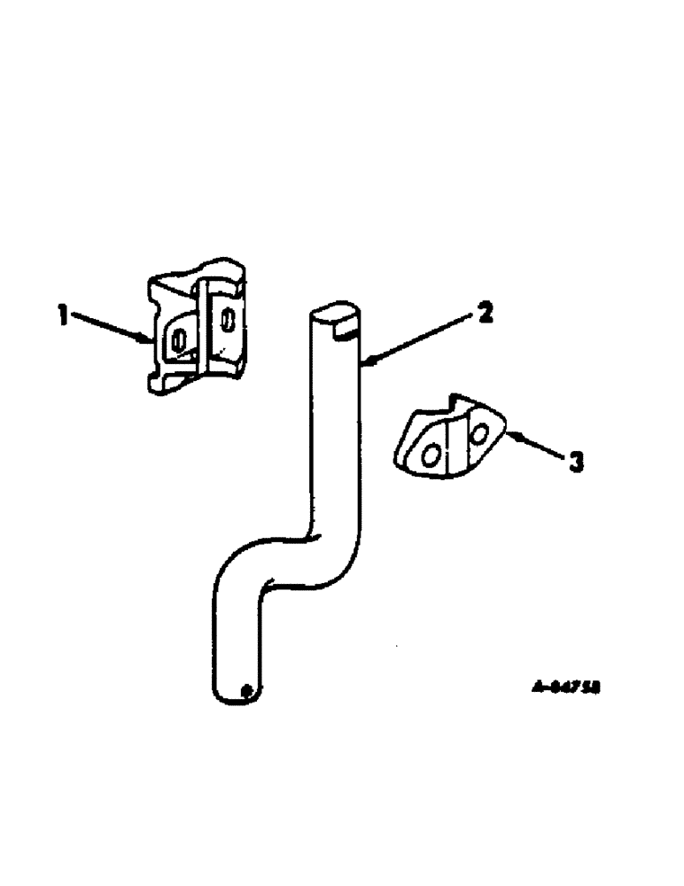 Схема запчастей Case IH 510 - (AS-14[A]) - COLTER ATTACHING PARTS ONE PER FURROW 