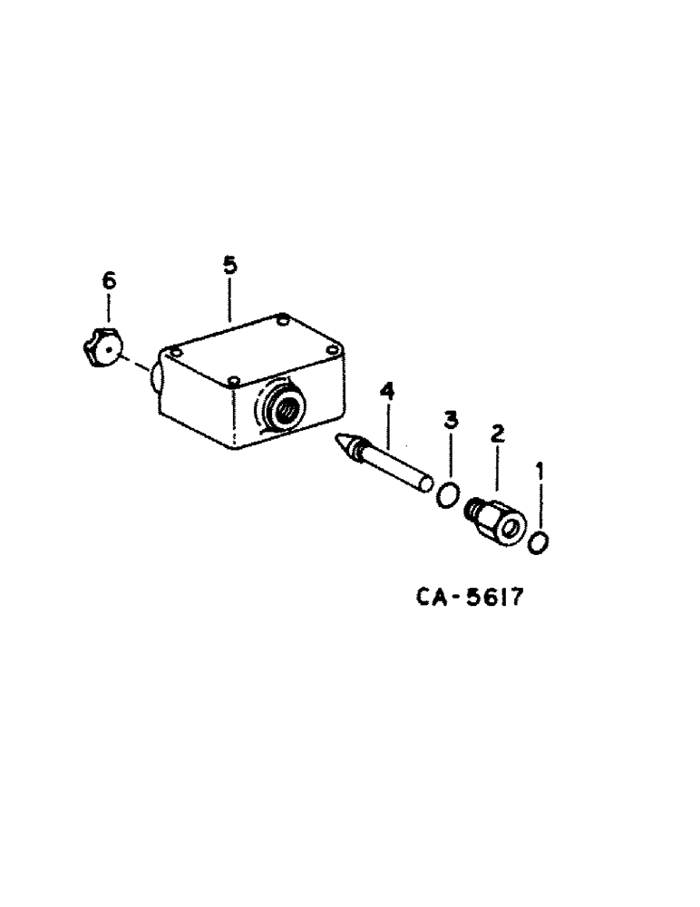 Схема запчастей Case IH 1440 - (10-43) - HYDRAULICS, HEADER AUTOMATIC FLOW CONTROL VALVE, S/N 20000 AND BELOW (07) - HYDRAULICS