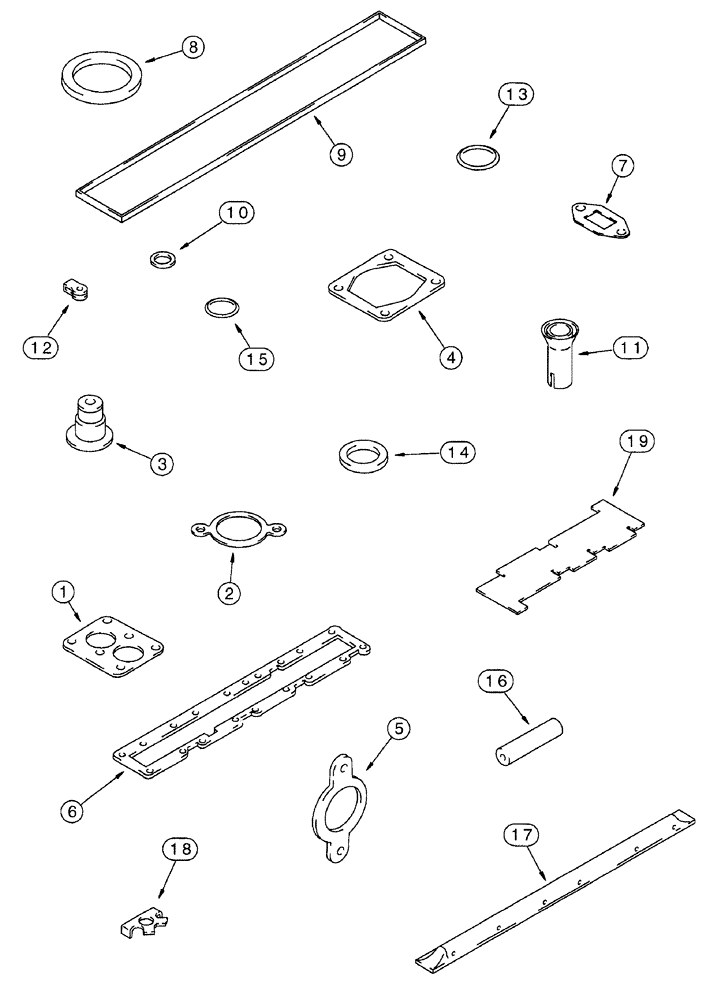 Схема запчастей Case IH 7220 - (2-110) - VALVE GRIND GASKET KITS, 6T-830 ENGINE, ALL 7210 TRACTORS, 7220 MODELS PRIOR TO P.I.N. JJA0064978 (02) - ENGINE