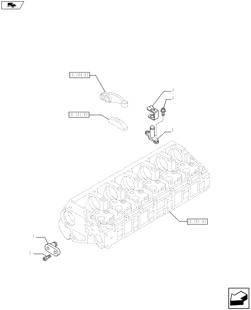 Схема запчастей Case IH F3DFE613B A002 - (10.120.01) - ENGINE EXHAUST BRAKE (504389370) (10) - ENGINE